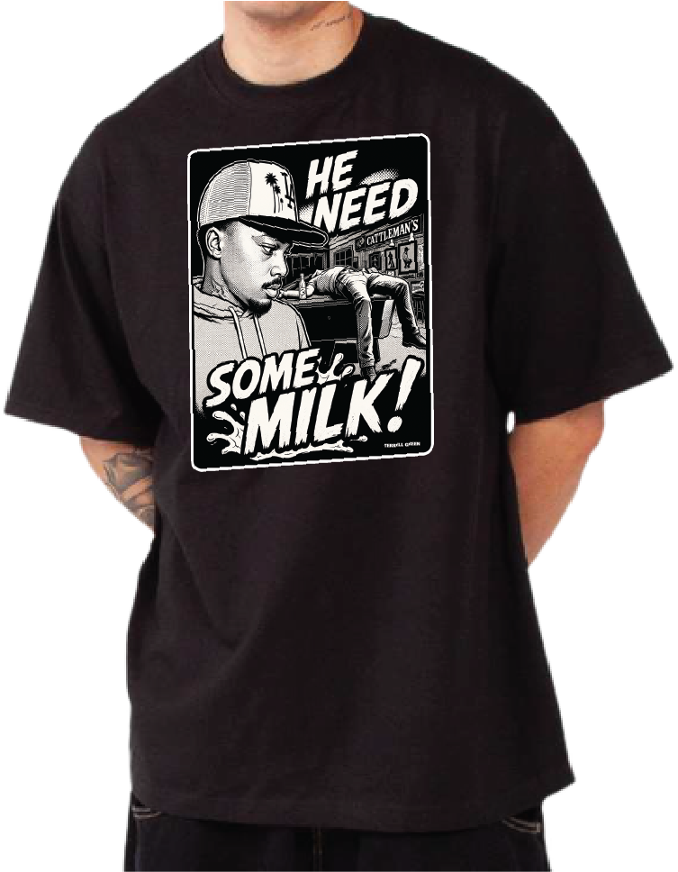 He Need Some Milk Pool Table T-Shirt